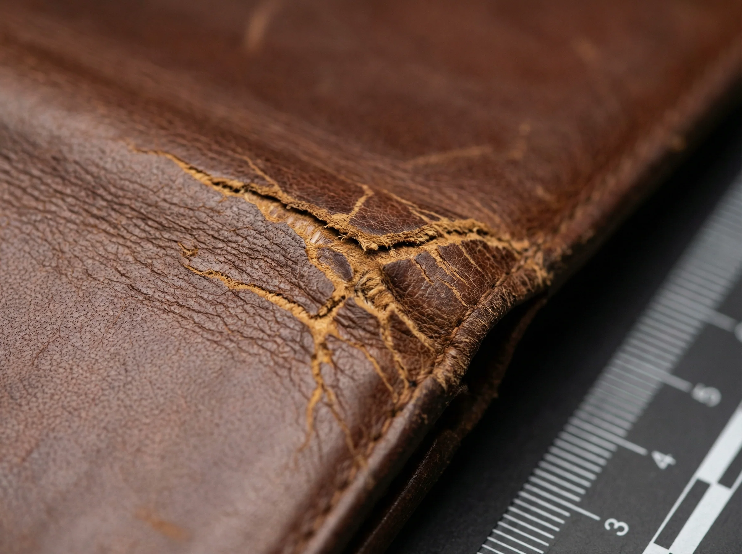 Ryxcel premium leather products arranged on dark surface